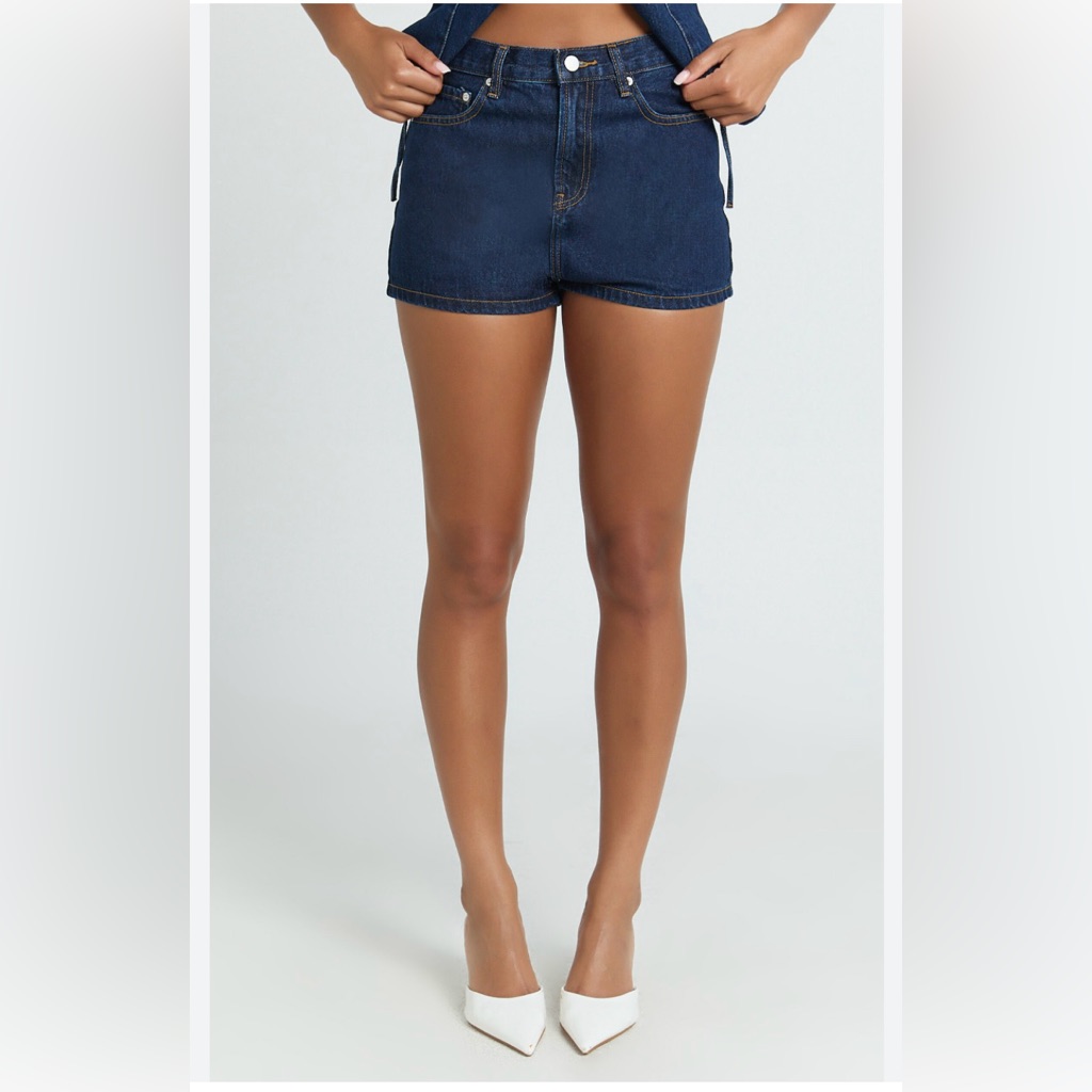 Indigo Bank  Blue Jean Shorts 754